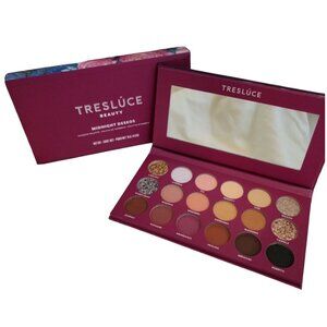 Tresluce Beauty Midnight Deseos Shadow Palette 18 Shades Matte Shimmer Retired